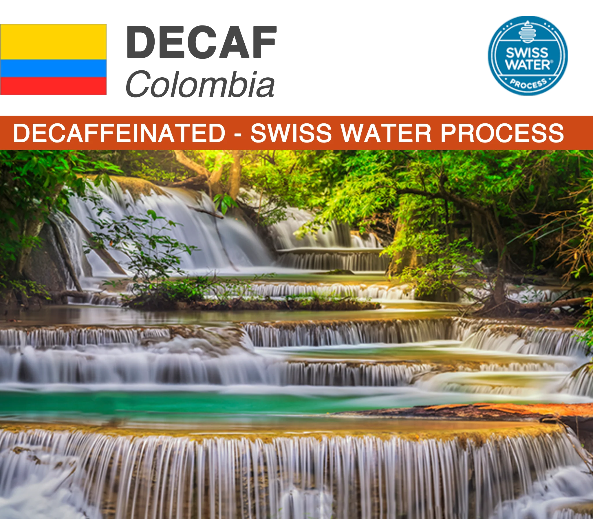 Decaf Colombia Swiss Water Process | Boxes