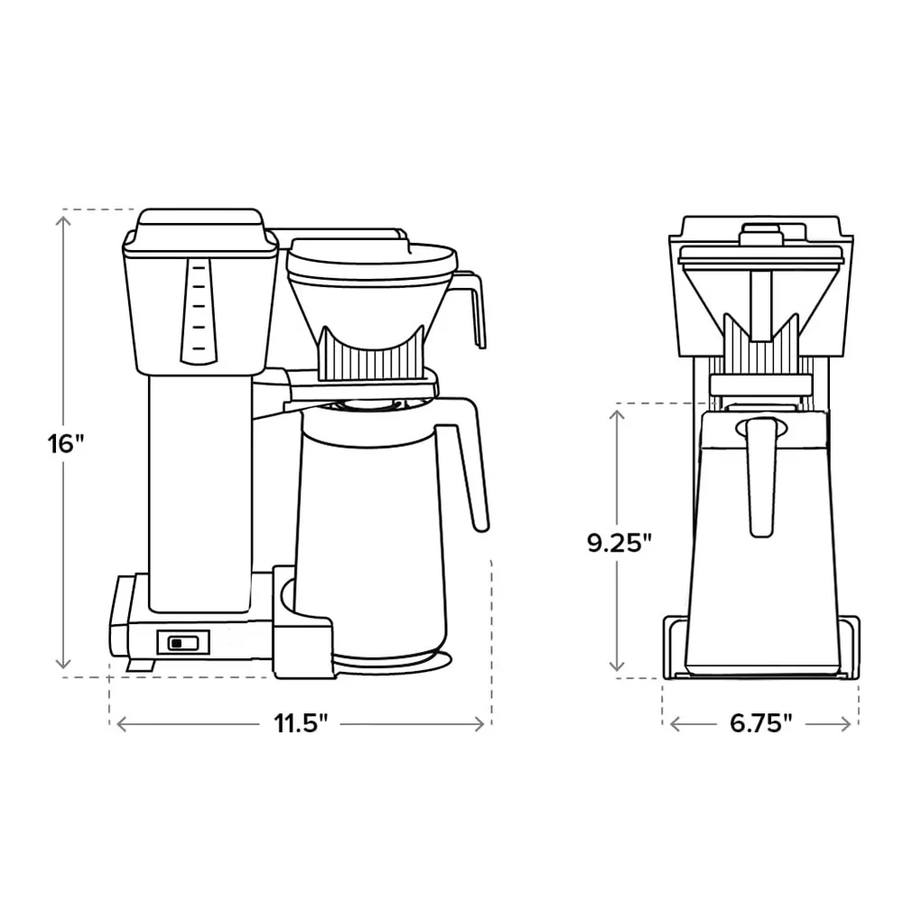 Moccamaster KBGT - Thermal Carafe Brewer - Image 11